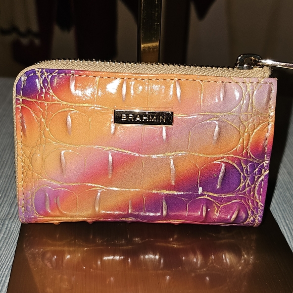 Brahmin Handbags - Brahmin Multicolor Croc Embossed Wallet